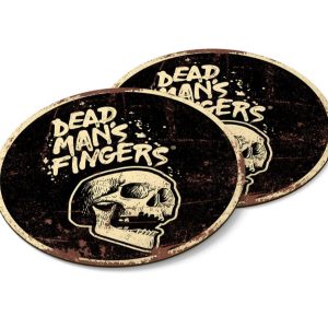 Wooden coasters Dead man’s fingers