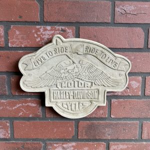 Harley Davidson wall plaque
